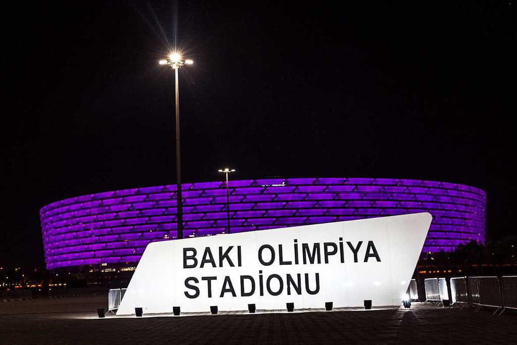 Baku Olympic Stadium · Вывески и Буквы - IDEA.AZ