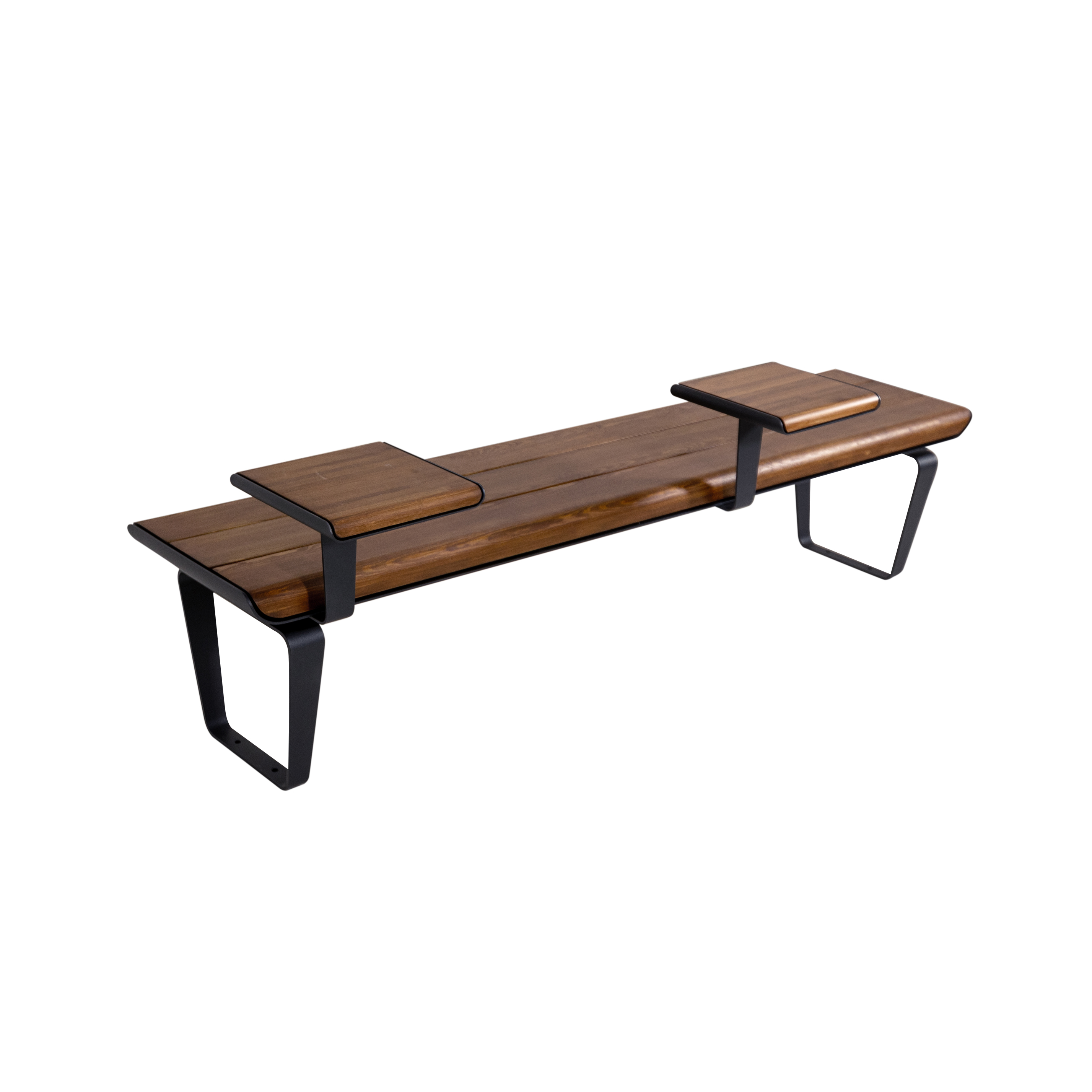 Plain Bench with coffee Stand · Bancos - IDEA.AZ