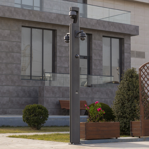 Camera Pole IronMan with 270º view · Security Products - IDEA.AZ